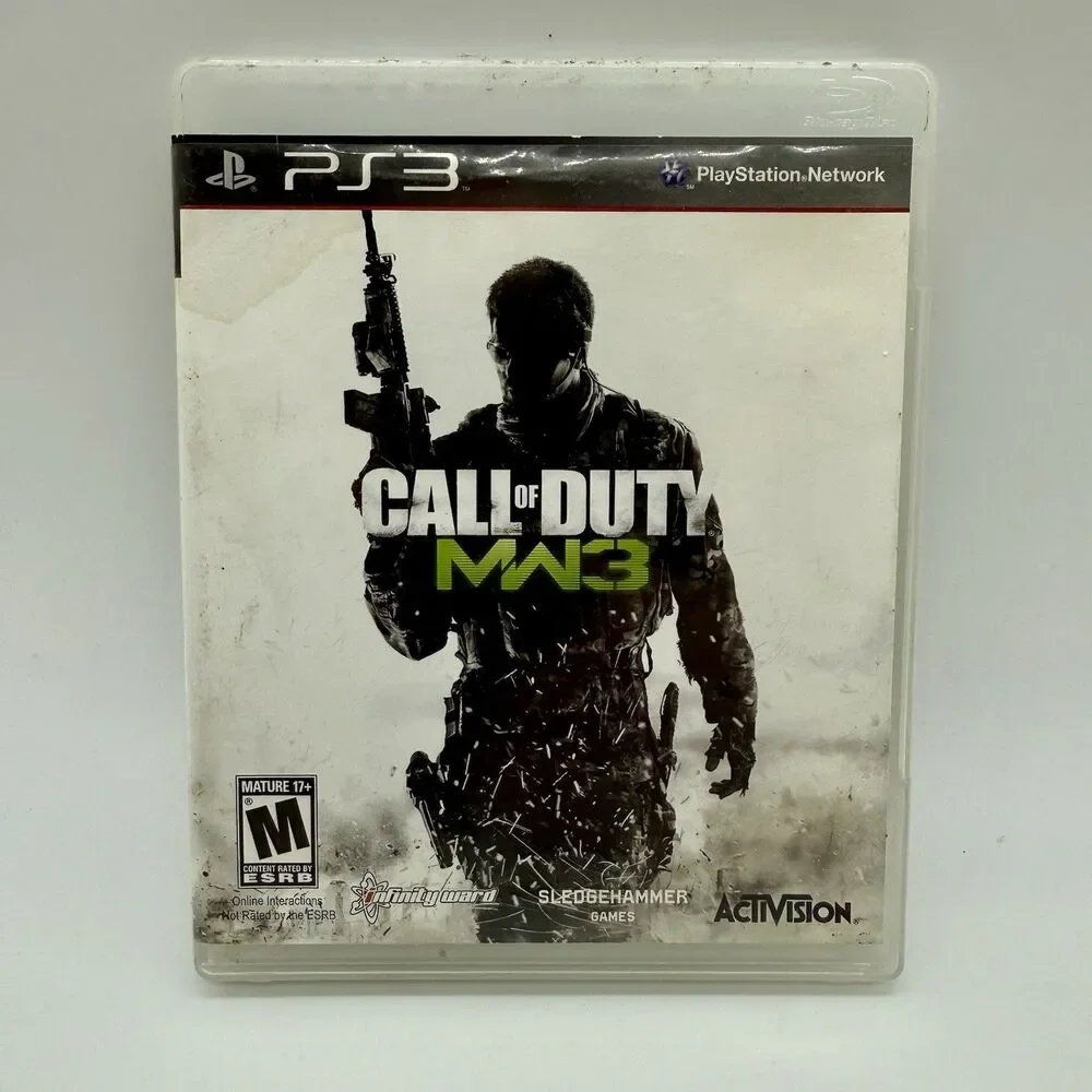 Call of Duty: Modern Warfare 3 MW3 Sony PlayStation 3 Game & Case‎ Tested